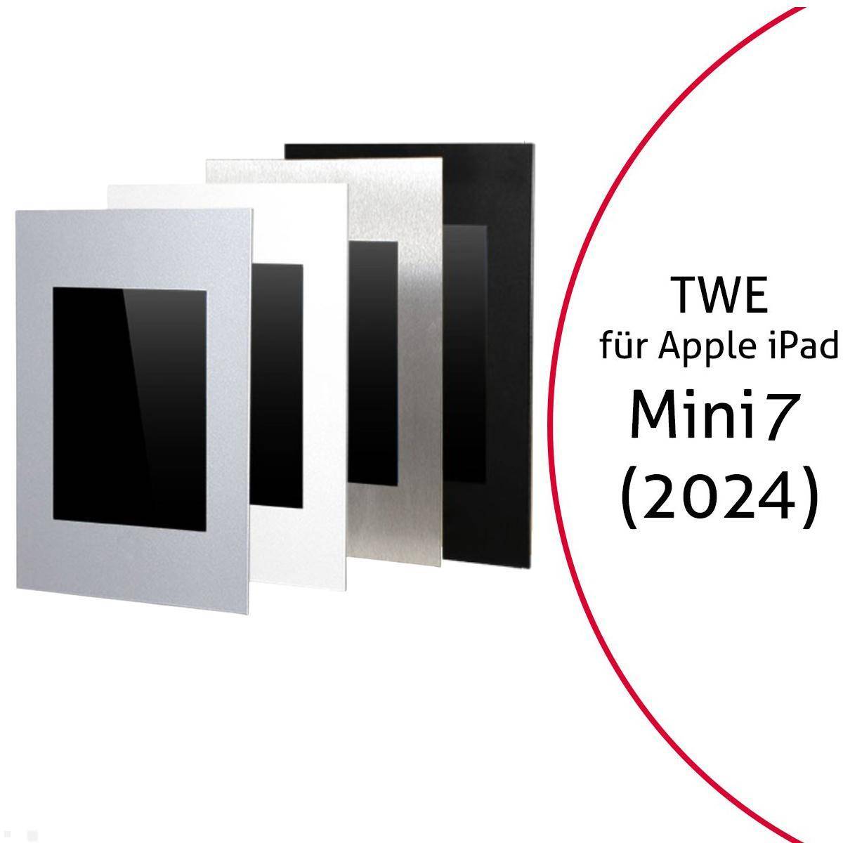 TabLines TWE125 Tablet Wandeinbau für Apple iPad Mini 7 (A17)