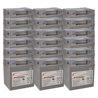 Akkusatz 18x Exide Sprinter P12V600 12V 24Ah passend für USV Notstrom Alarmsysteme Akkusatz 18x Exide Sprinter P12V600 12V 24Ah passend für USV Notstrom Alarmsysteme