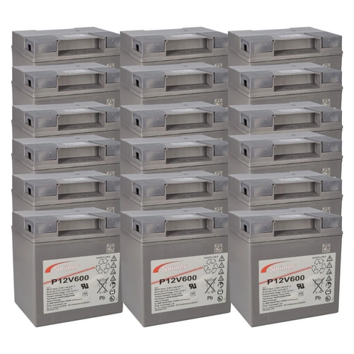 Akkusatz 18x Exide Sprinter P12V600 12V 24Ah passend für USV Notstrom Alarmsysteme Akkusatz 18x Exide Sprinter P12V600 12V 24Ah passend für USV Notstrom Alarmsysteme