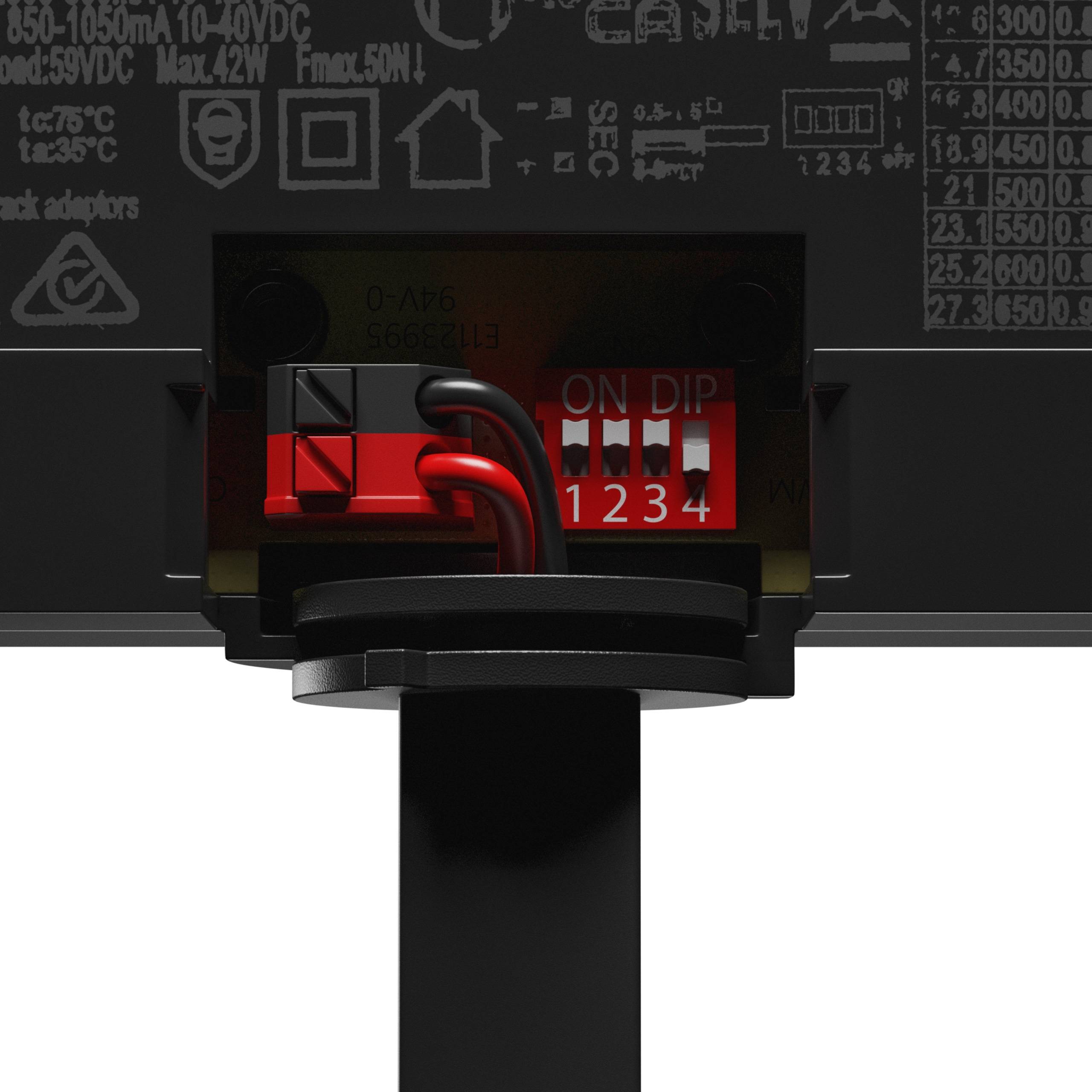 Spectrum LED 3-Phasen Stromschienenstrahler ANDROMEDA 15-27W 3000lm Schwarz 36°/60° 230V IP20 Warmweiß 3000K