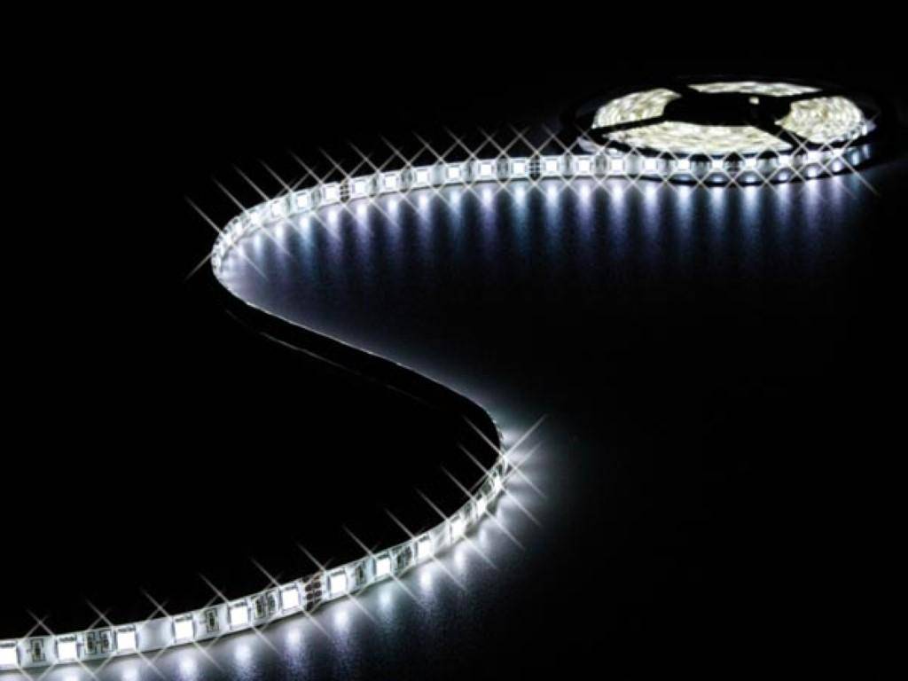 Velleman FLEXIBLER LED-STREIFEN - KALTWEI - 300 LEDs - 5 m - 24 V