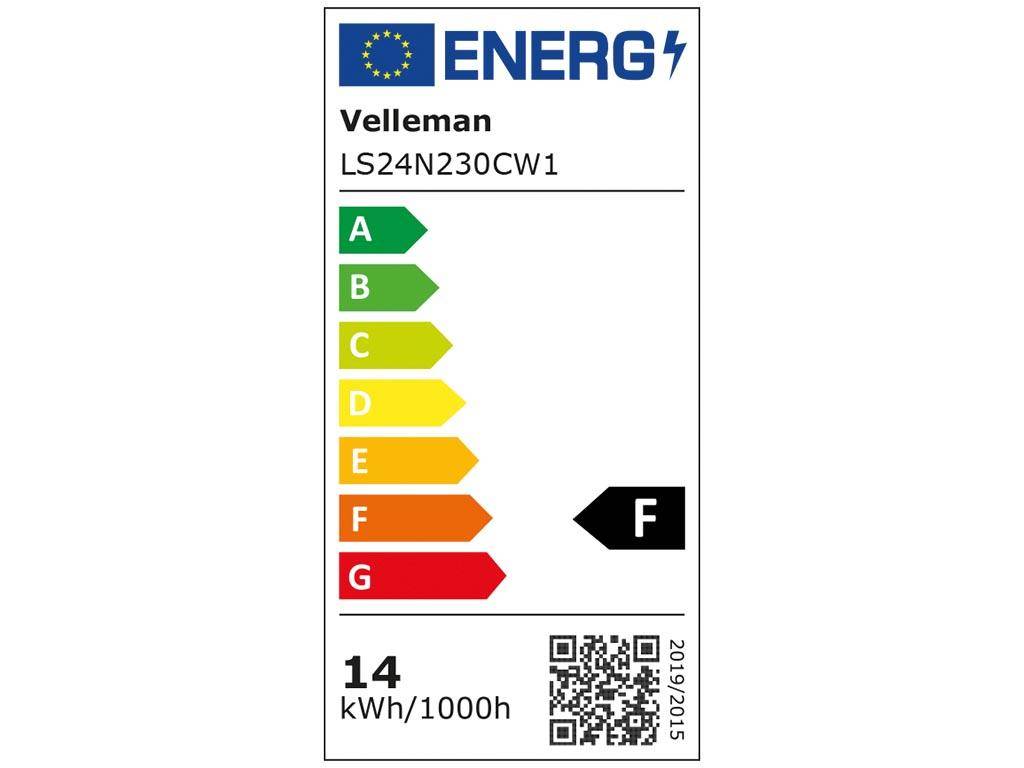 Velleman FLEXIBLER LED-STREIFEN - KALTWEI - 300 LEDs - 5 m - 24 V