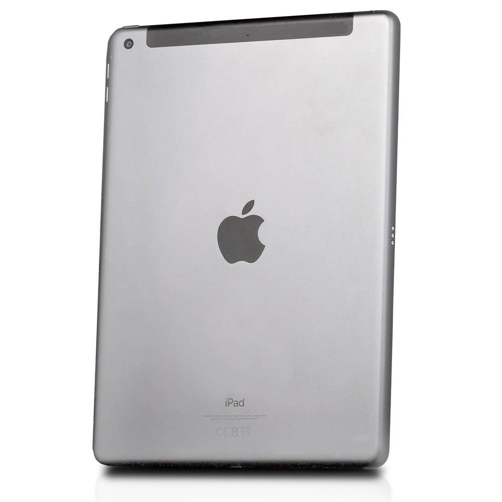 Apple iPad 2019 (7. Gen.) (Refurbished) WiFi + Cellular 128GB Spacegrau Tablet 25.9cm (10.2"), OHNE Netzteil & Kabel