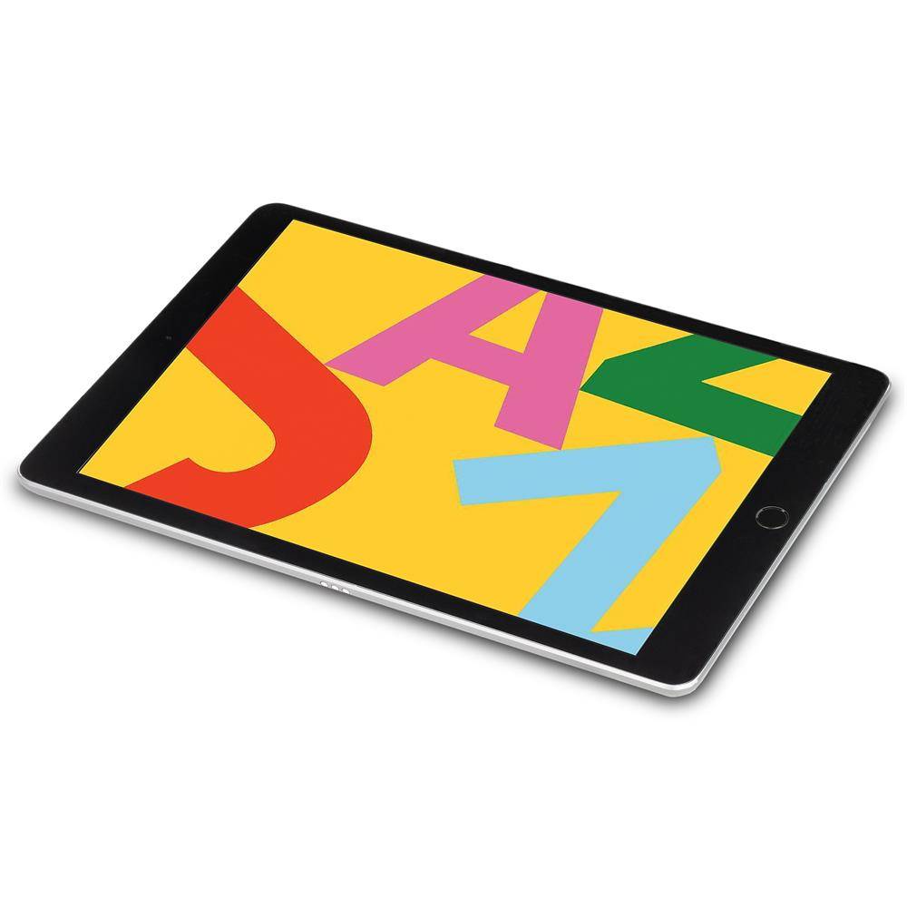 Apple iPad 2019 (7. Gen.) (Refurbished) WiFi + Cellular 128GB Spacegrau Tablet 25.9cm (10.2"), OHNE Netzteil & Kabel