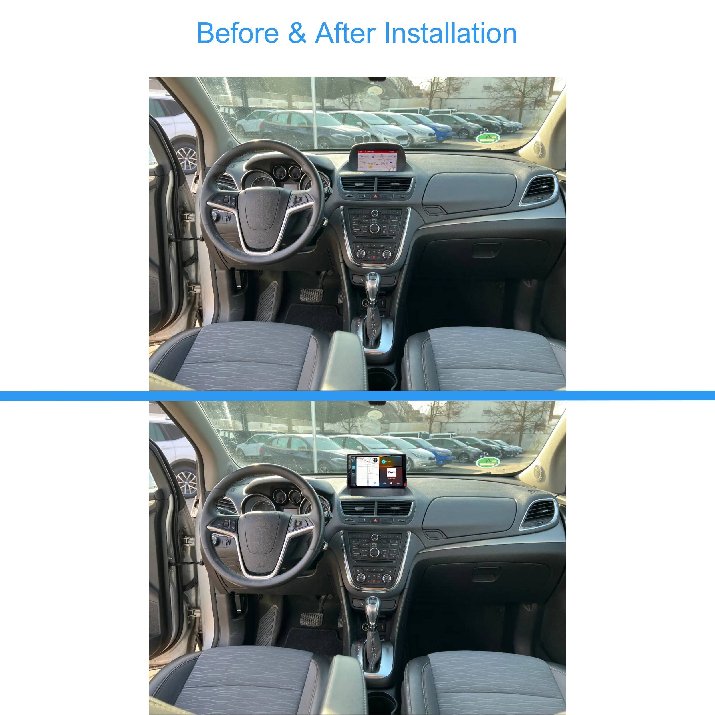 Für Opel Mokka A 12-17 9" Touchscreen Android Autoradio GPS CarPlay AndroidAuto