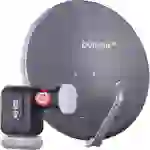 DUR-line 8 Teilnehmer Set - Satelliten-Komplettanlage - Select 75cm/80cm Spiegel/Schüssel Anthrazit + Octo LNB 8 Teilnehmer - DVB-S2 HDTV 4K 3D DUR-line 8 Teilnehmer Set - Satelliten-Komplettanlage - Select 75cm/80cm Spiegel/Schüssel Anthrazit + Octo LNB 8 Teilnehmer - DVB-S2 HDTV 4K 3D