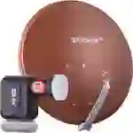 DUR-line 8 Teilnehmer Set - Satelliten-Komplettanlage - Select 75cm/80cm Spiegel/Schüssel Rot + Octo LNB 8 Teilnehmer - DVB-S2 HDTV 4K 3D kompatibel DUR-line 8 Teilnehmer Set - Satelliten-Komplettanlage - Select 75cm/80cm Spiegel/Schüssel Rot + Octo LNB 8 Teilnehmer - DVB-S2 HDTV 4K 3D kompatibel