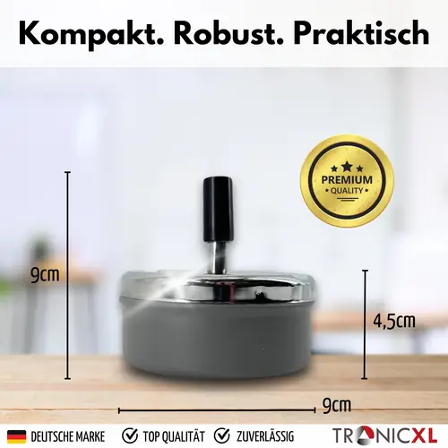 5 Stück Aschenbecher Drehaschenbecher Schleuderaschenbecher Metall Aschenbecher mit Drehknopf Tischaschenbecher 5 Stück Aschenbecher Drehaschenbecher Schleuderaschenbecher Metall Aschenbecher mit Drehknopf Tischaschenbecher