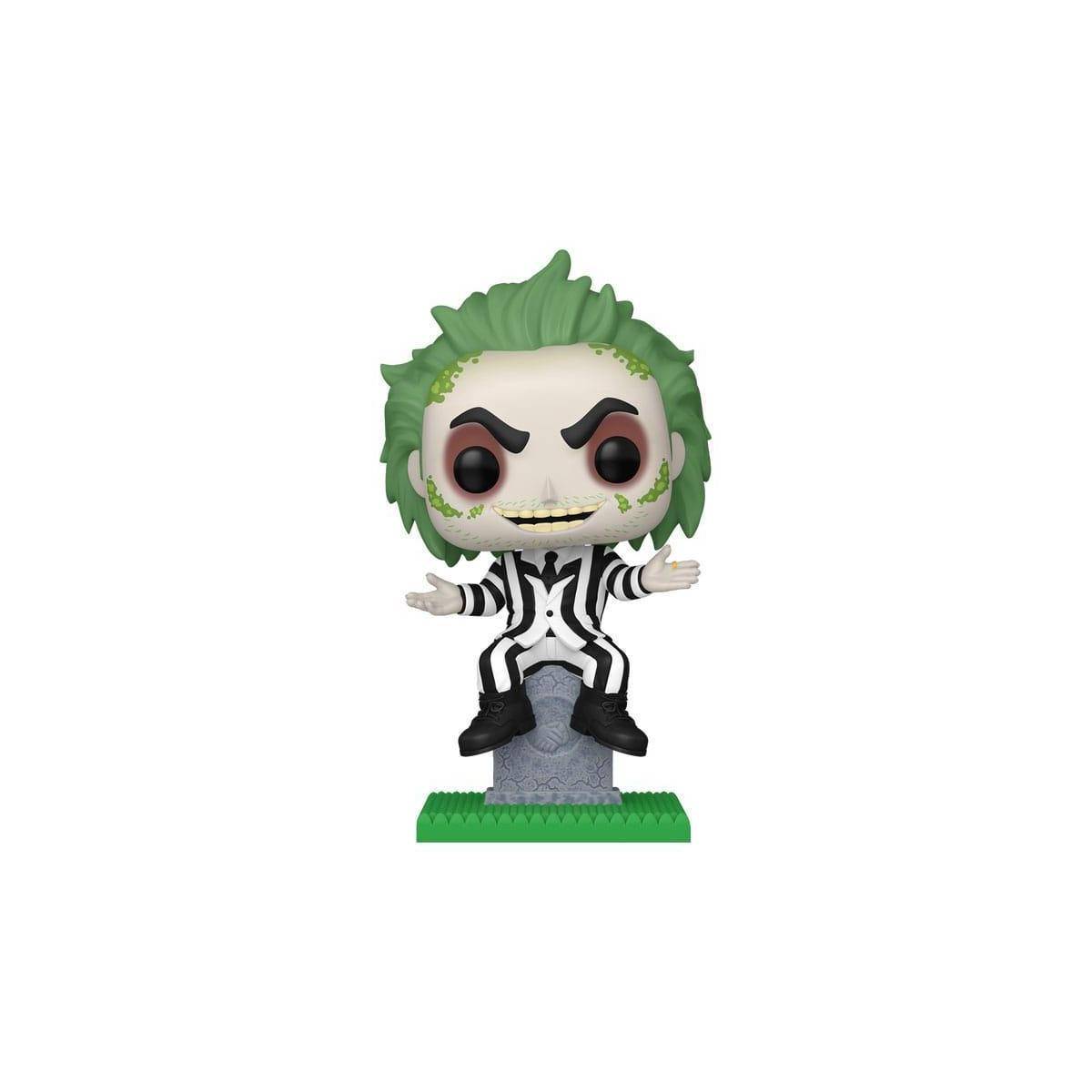 Beetlejuice POP! Plus Movies Vinyl Figur Beetlejuice wtombstone 9 cm