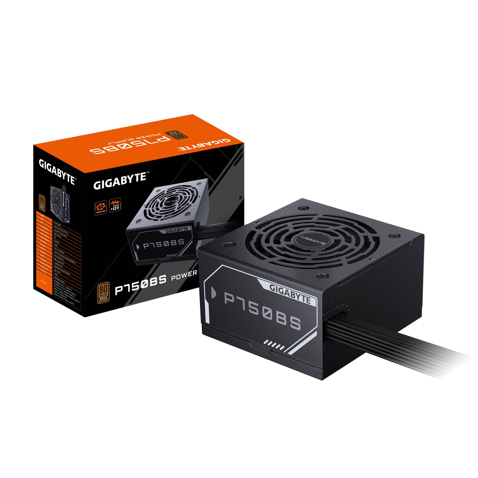 Gigabyte P750BS - Netzteil (intern) - ATX12V