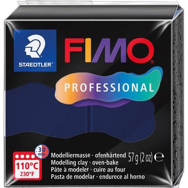 Modelliermasse Fimo professsional 57g marineblau