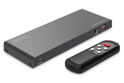 DIGITUS - 8K HDMI Switch, 4x1