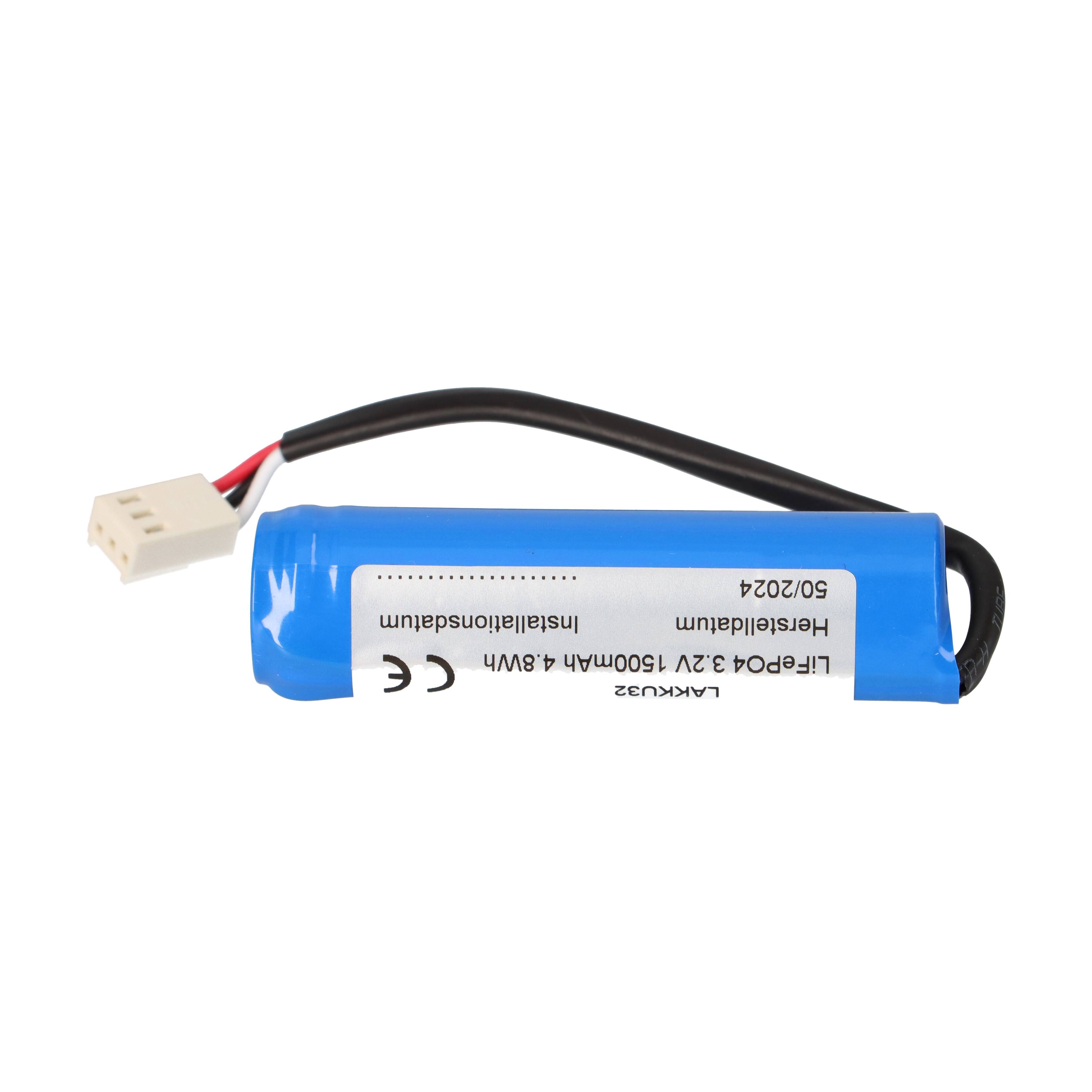 Schrack LiFePO4 Akku 3,2V 1,5Ah – NLK2U403SC / NLK3U403SC / NLK9XU003S