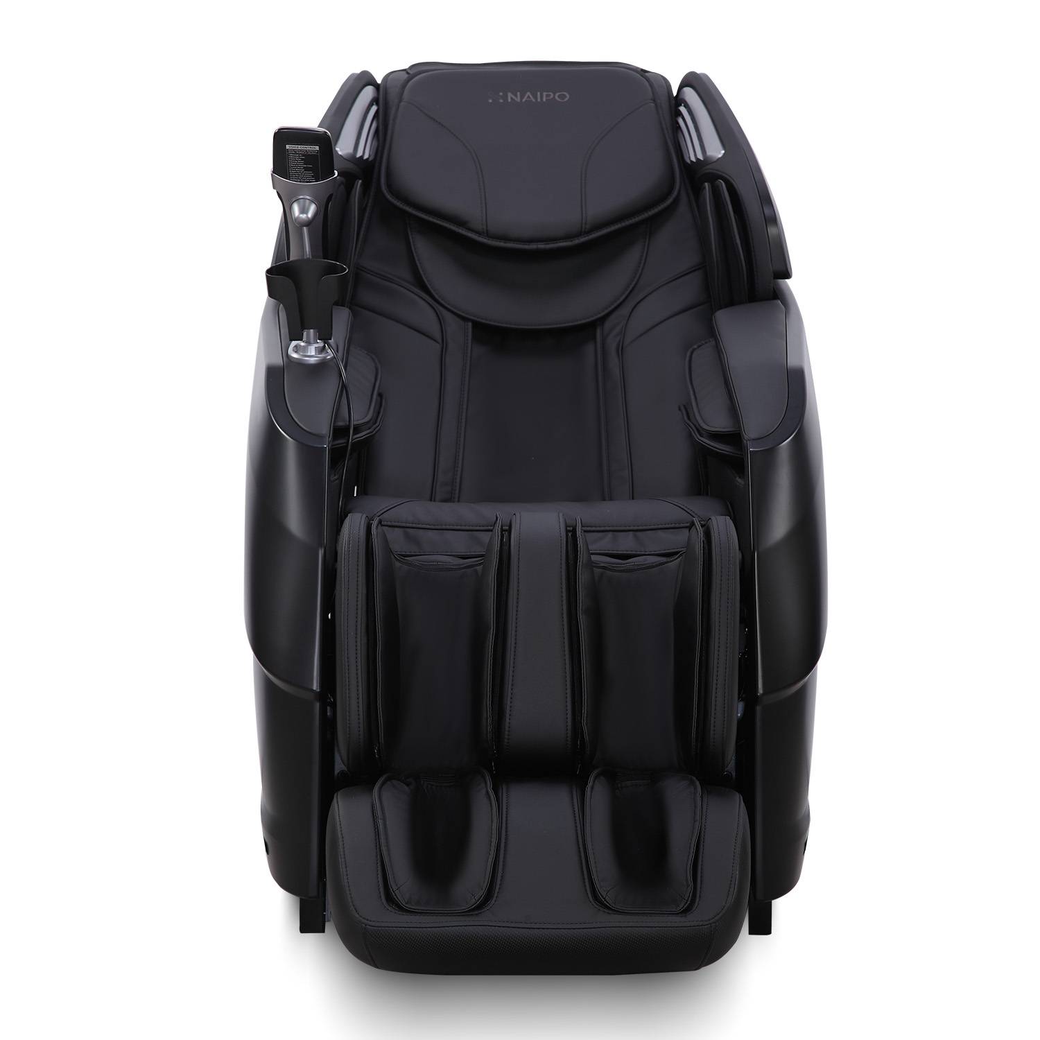 Naipo 3D Massagesessel R50 weiß, High-End Massagestuhl, Wärmefuktion, Schwarz