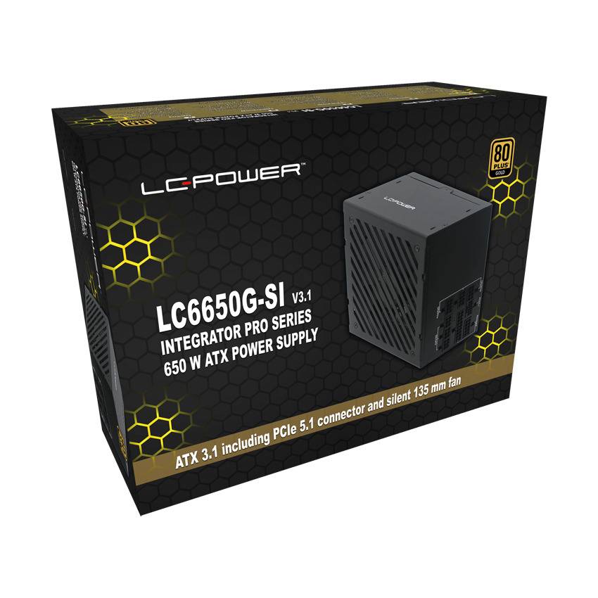 LC-Power Netzteil 650W Integrator Pro Modular (80+Gold)