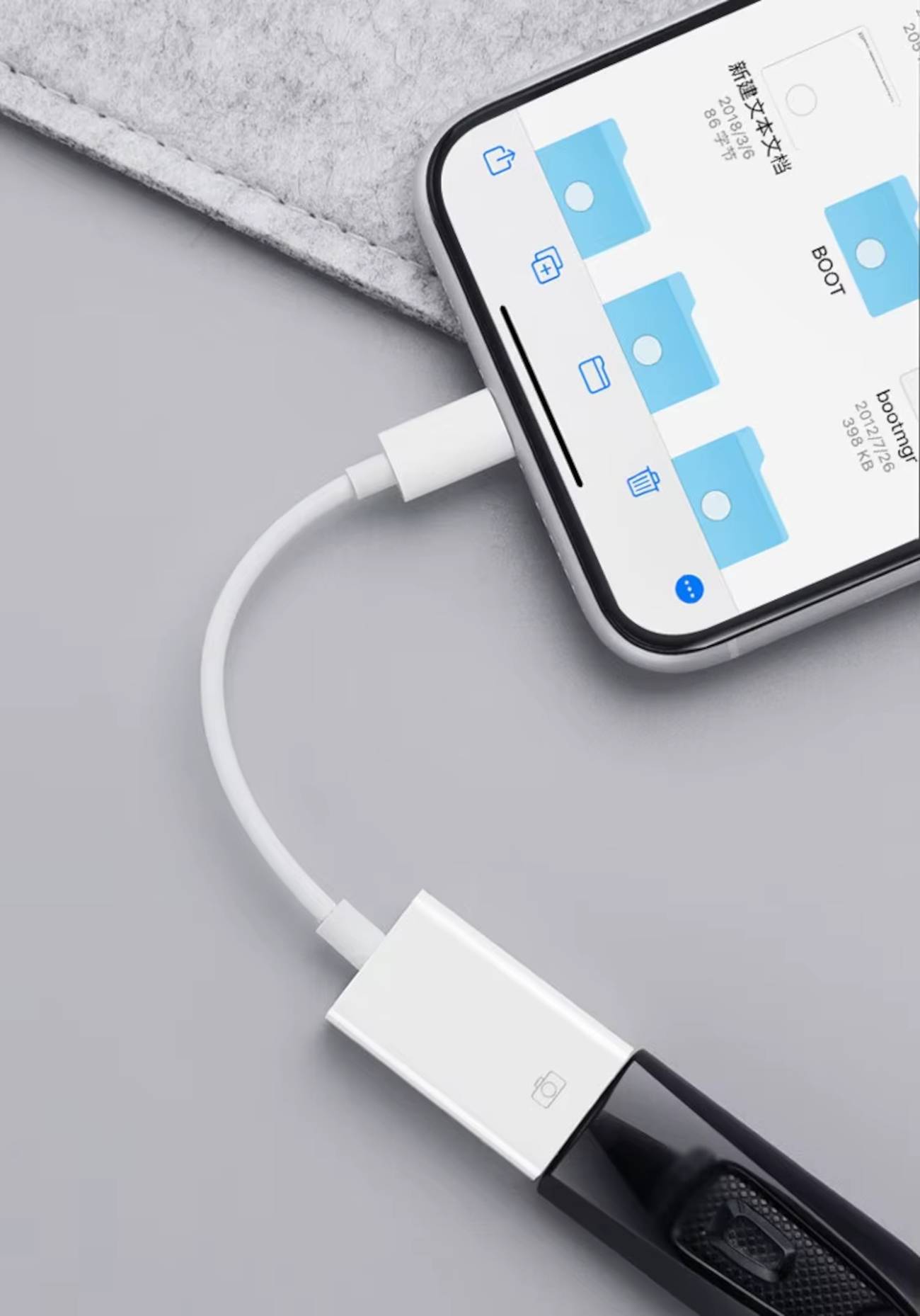 USB-C zu USB-A Adapter