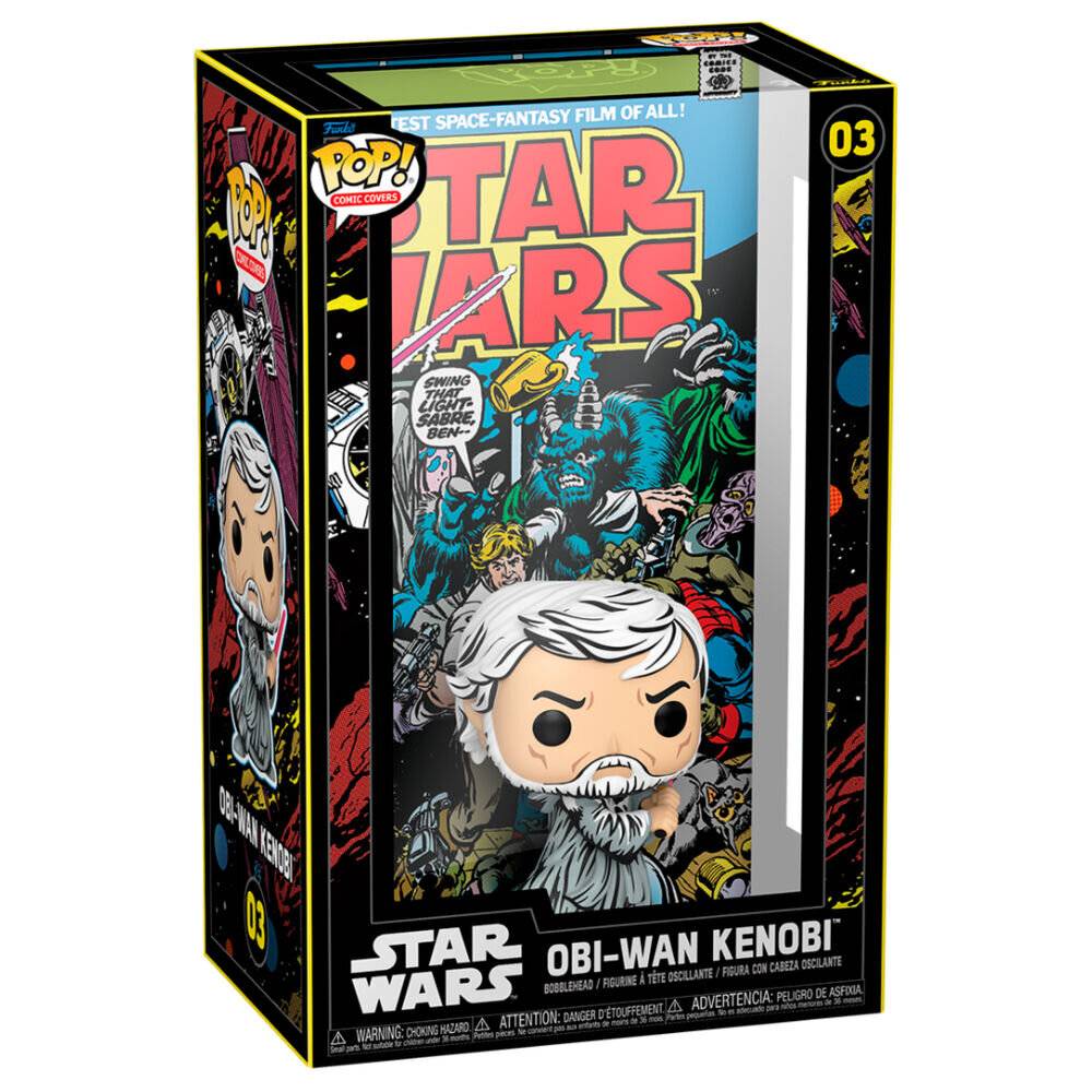 Star Wars POP! Comic Cover Vinyl Figur Obi-Wan 9 cm