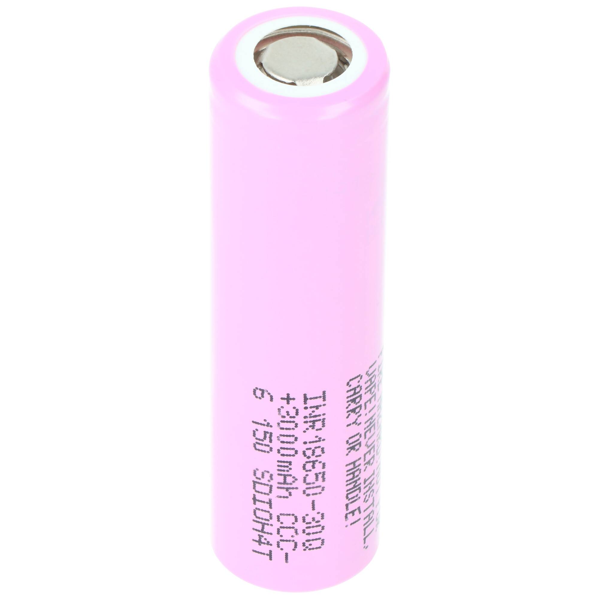 Rundzelle 18650, Li-ion, 3,7V, 3000mAh, 11,1Wh