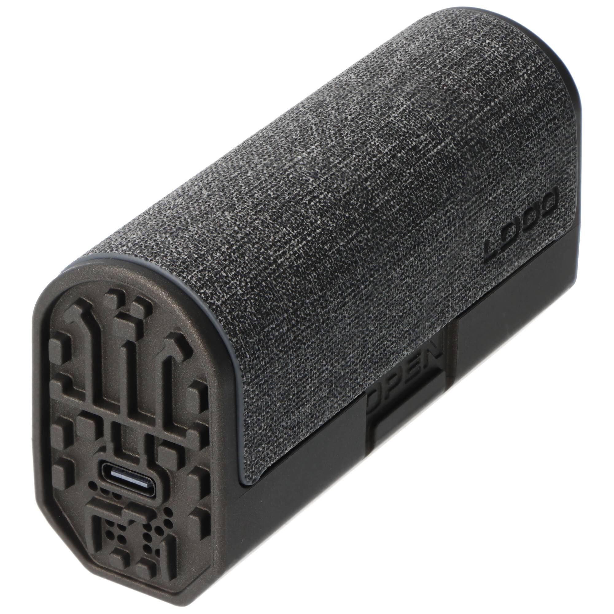 Imalent LD35 LED-Taschenlampe, Premium Edition mit Ladebox, bis zu 1200 Lumen, grau