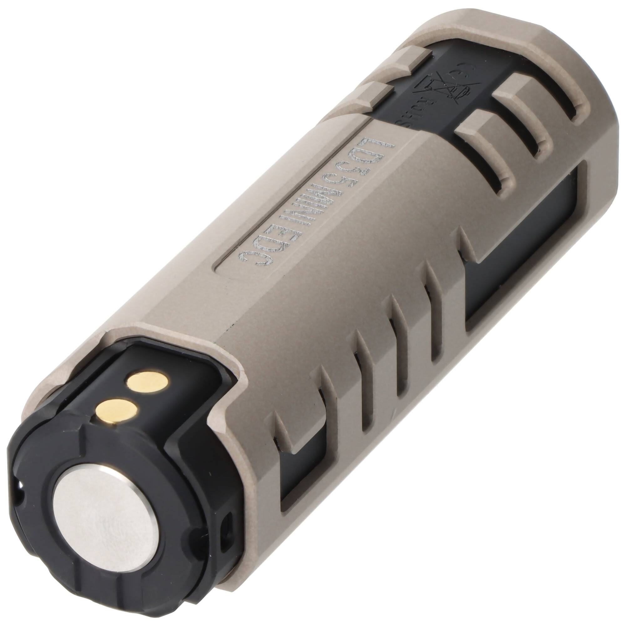 Imalent LD35 LED-Taschenlampe, Premium Edition mit Ladebox, bis zu 1200 Lumen, schwarz