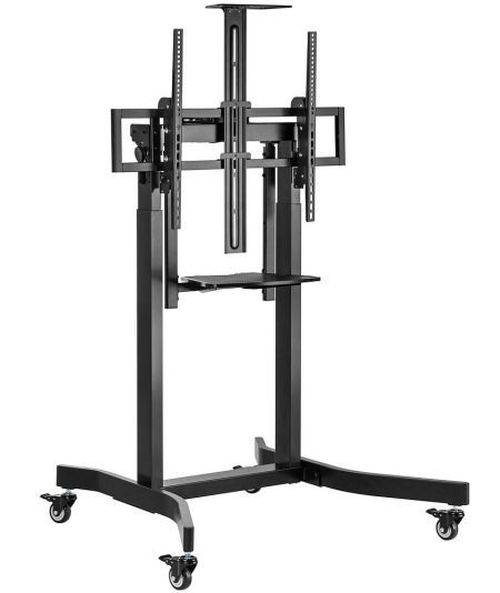Dacomex elektrisch verstellbarer TV-Wagen S100-800W-M, für Flachbildschirme 140 - 254 cm (55" - 100"