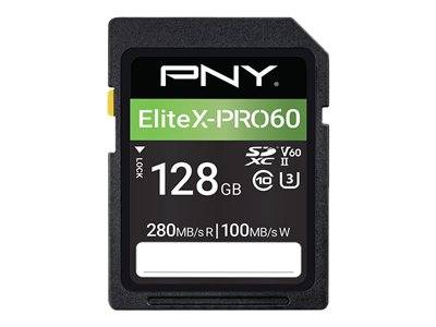 PNY SD EliteX-PRO 60 UHS-II 128GB Komponenten Speicher Flash-Speicher