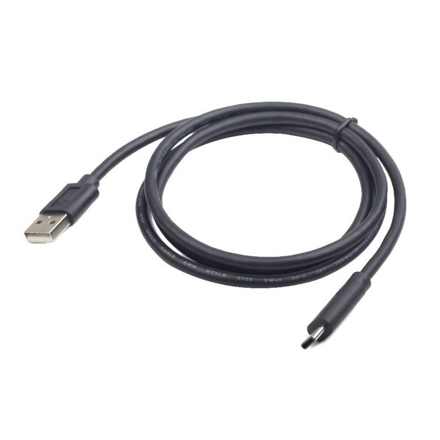 gembird USB-Kabel 2.0 auf Type-C Kabel (AM/CM) 1,8m Multimedia-Technik