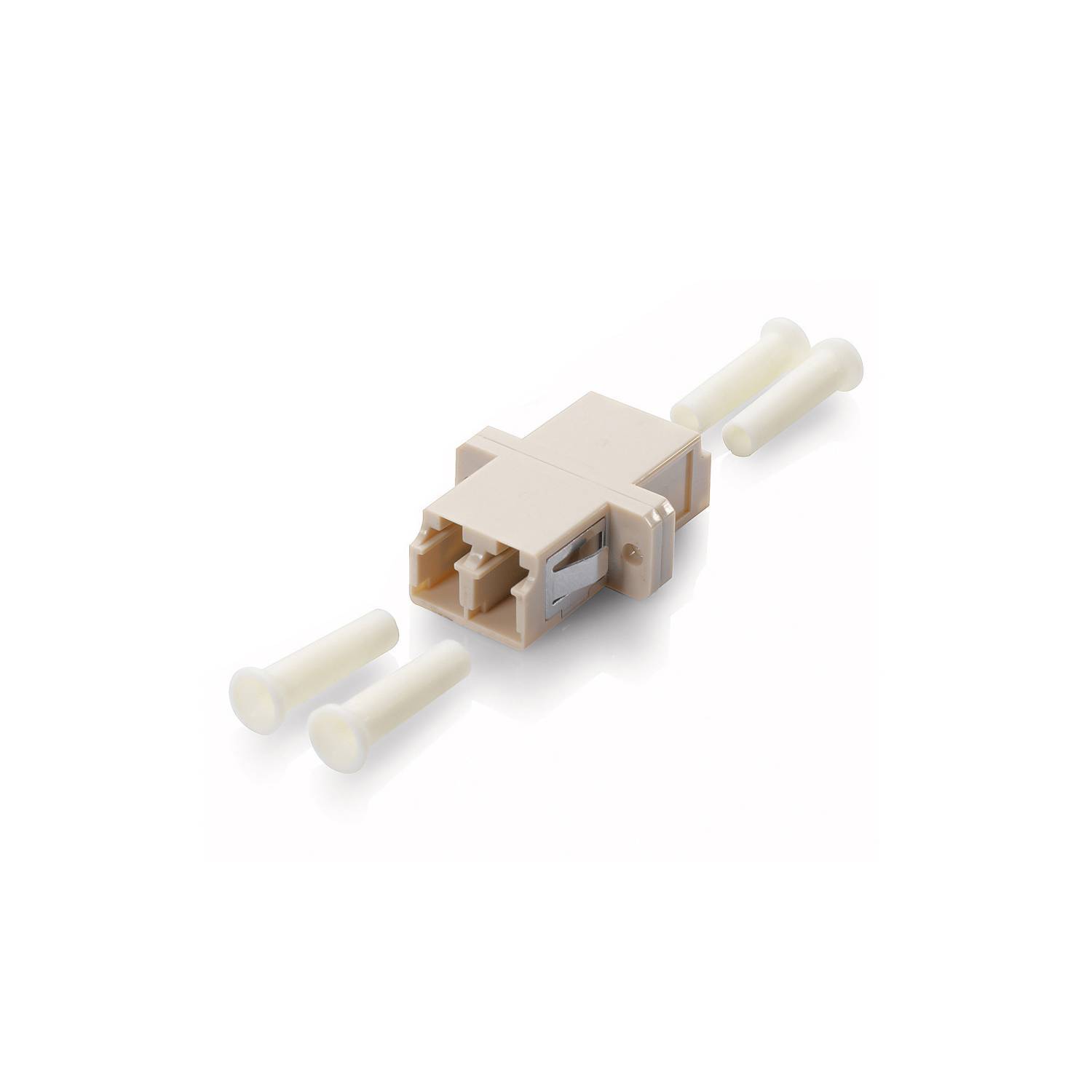 Equip LWL-Koppler LC->LC Multimode OM3 12Stk beige Multimedia-Technik Lichtwellenleiterzubehör