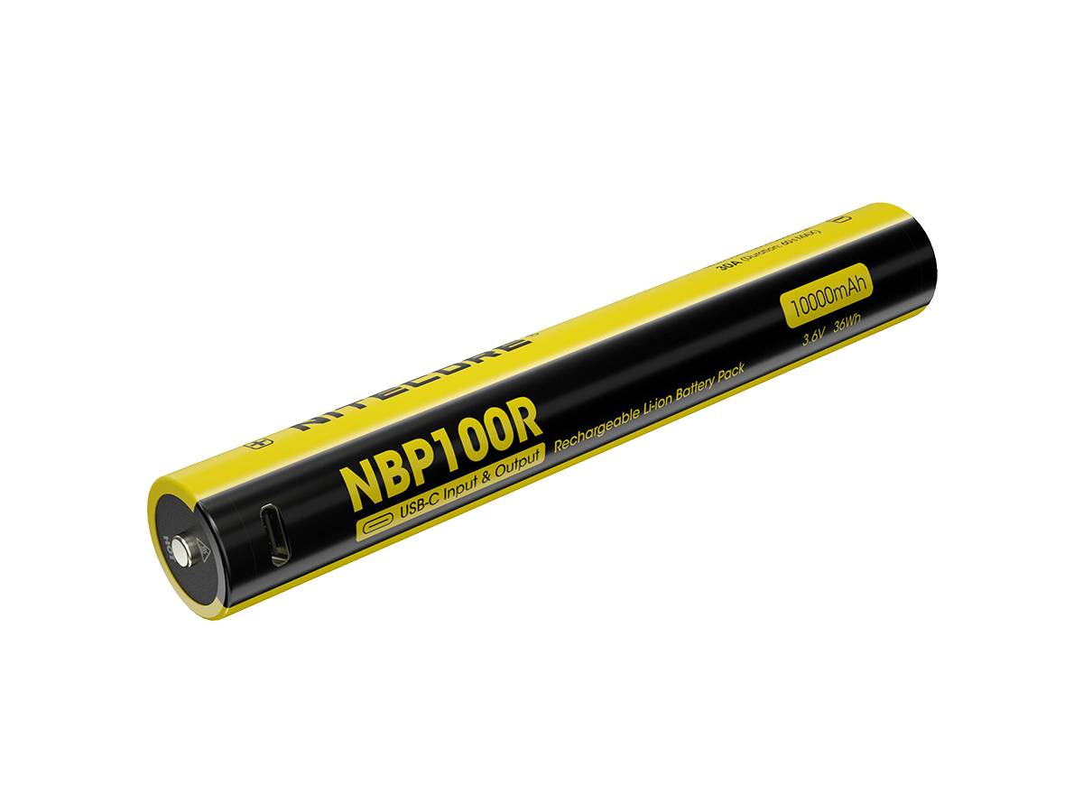 Nitecore Li-Ion Akku NBP100R für MH40 PRO, Powerbankfunktion