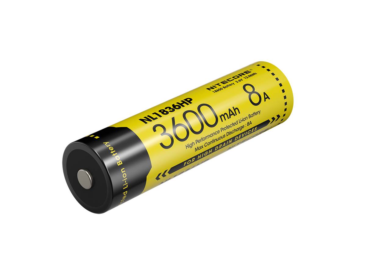 Nitecore Li-Ion Akku 18650 - 3600mAh - NL1836HP