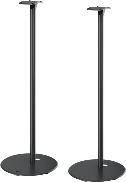 Goobay Lautsprecherständer Modern Era 3 Base, schwarz - 2 Stück, kompatibel mit dem Sonos Era 300, mit dem reduzierten D