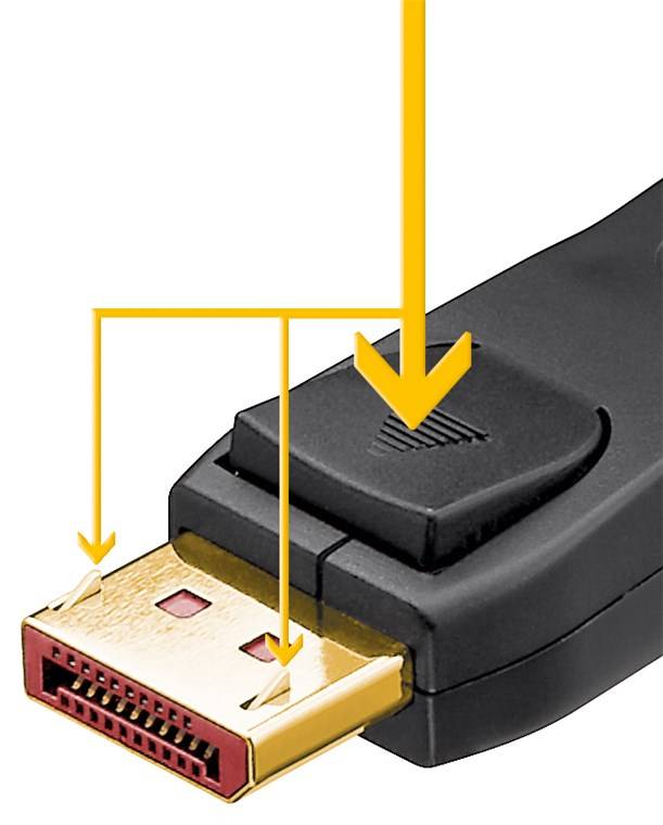 Goobay DisplayPort™-Kabel 2.1, zertifiziert, 80 Gbit/s, 1,0m - 16K/60Hz, 8K/120Hz, 4K/240Hz