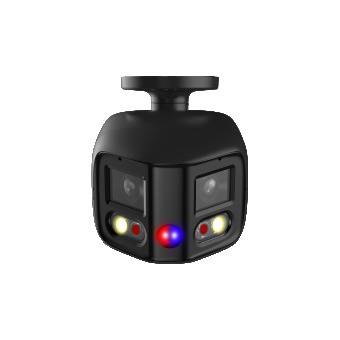 Dahua - IPC-PFW3849SP-A180-E2-AS-PV-0280B-Black - IP - Bullet, - 8MP/2x 4MP/Starlight/WizSense/TIOC/schwarz - 2x 2,8 mm