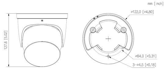 Dahua - IPC-HDW3449HP-ZAS-PV-27135-S5 - IP - Eyeball, - 4MP/Dual Light/WizSense/TIOC 3.0 - 2,7-13,5 mm motor. Objektiv