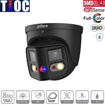 Dahua - IPC-PDW3849-A180-E2-AS-PV-0280B-Black - IP - Eyeball, - 8MP/2x 4MP/Starlight/WizSense/TIOC/schwarz - 2x 2,8 mm