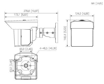 Dahua - IPC-MFW5241T2P-E3-ASE-0360/1200/2500B-Black - IP - Bullet - Reichweite, - 2MP/Dreifach Sicht/WizMind/black - 3,