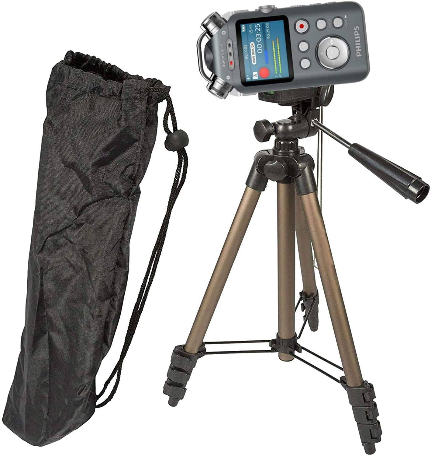 TRIPOD Stativ Kamerastativ Halterung für kompatibel Tascam DR-60DMK2 Audiorecorder Audio recorder Audiorekorder rekorder