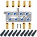 Sat Splitter SAT-Verteiler Verbindung Signalverteiler 8-Fach Digital Antennenverteiler + F-Stecker + Wetterschutz Sat Splitter SAT-Verteiler Verbindung Signalverteiler 8-Fach Digital Antennenverteiler + F-Stecker + Wetterschutz