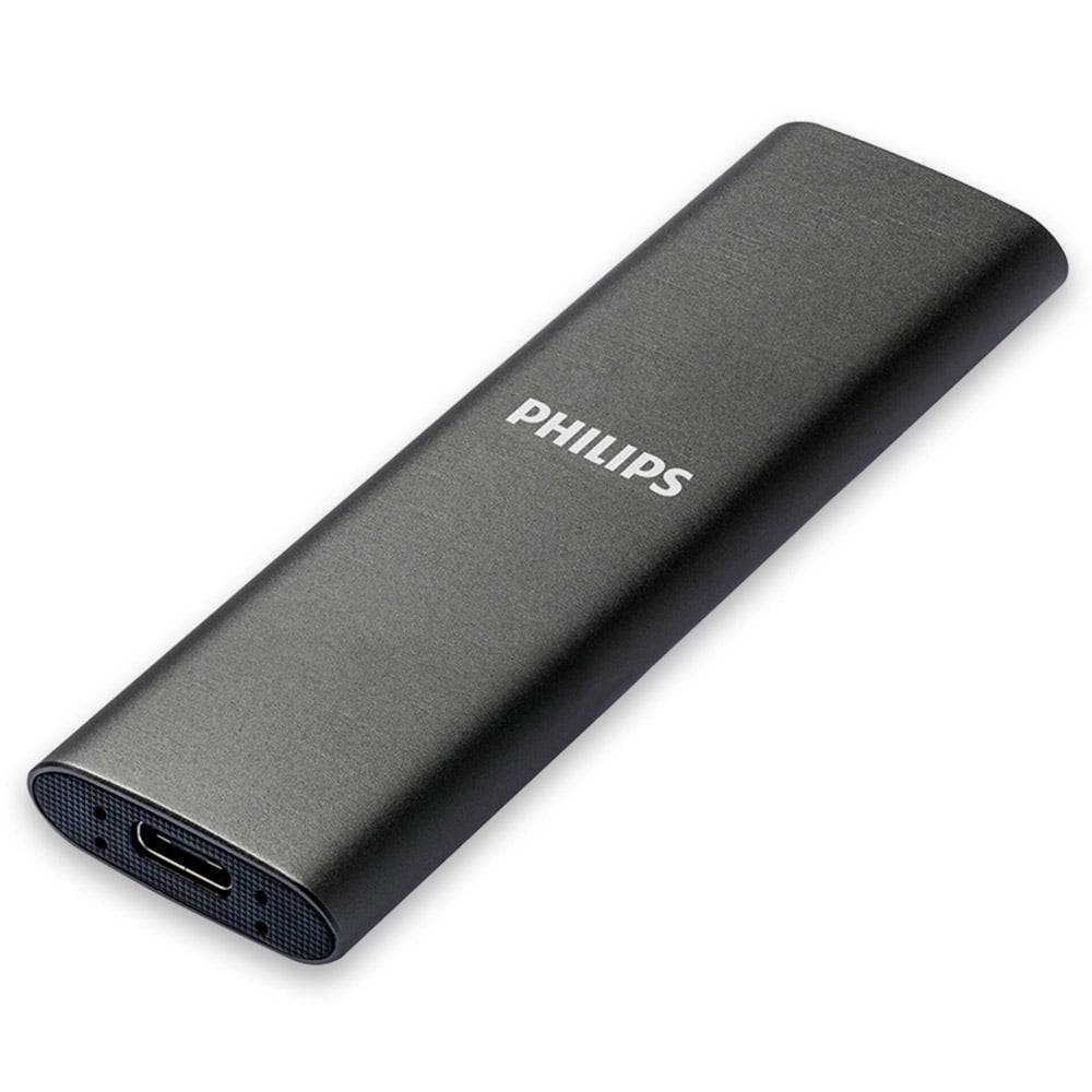 Philips Externe SSD 500GB Ultra Speed Grey