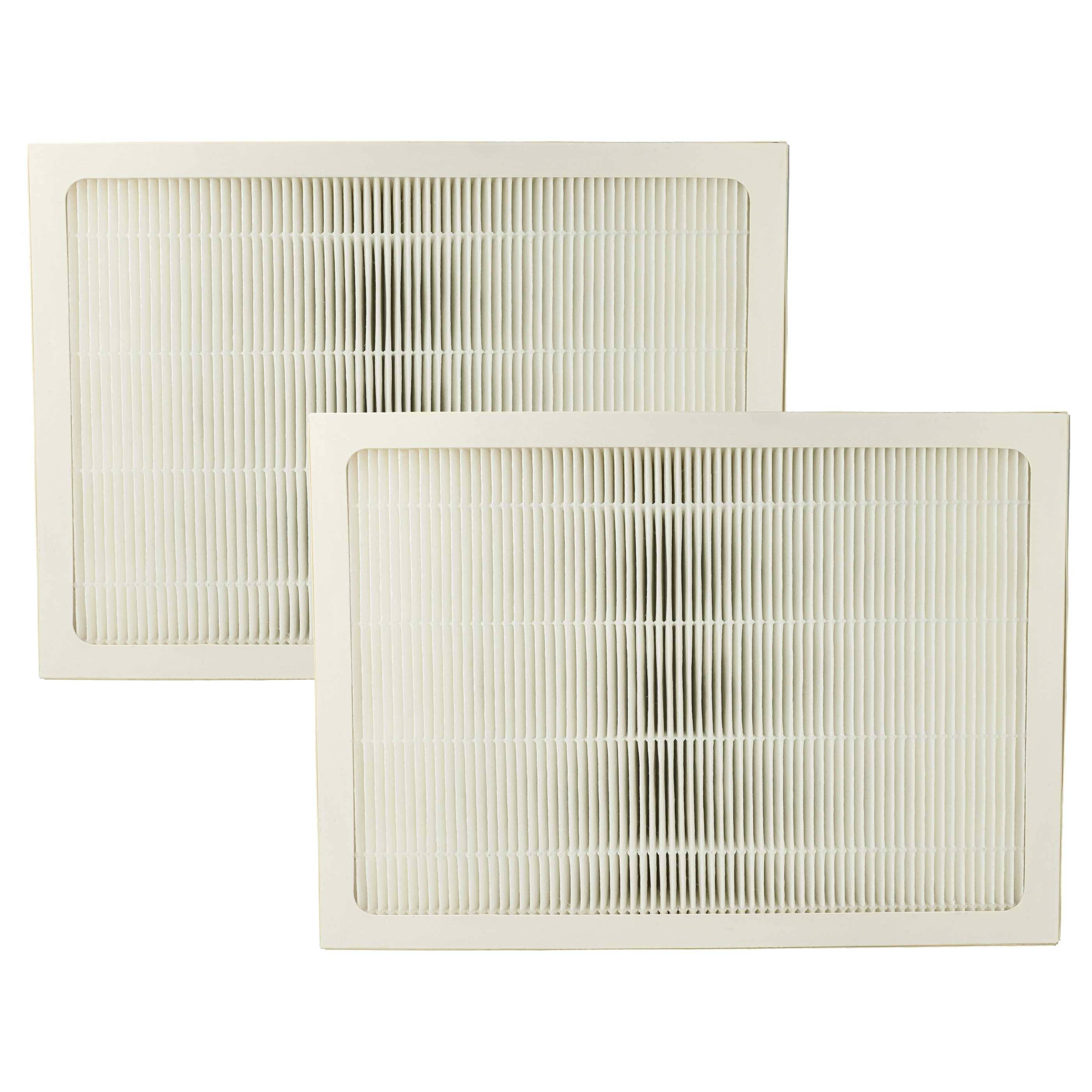 vhbw 2x Luftilter kompatibel mit Blueair Classic 650E, 680i Luftreiniger - Kombifilter Partikel + Aktivkohle