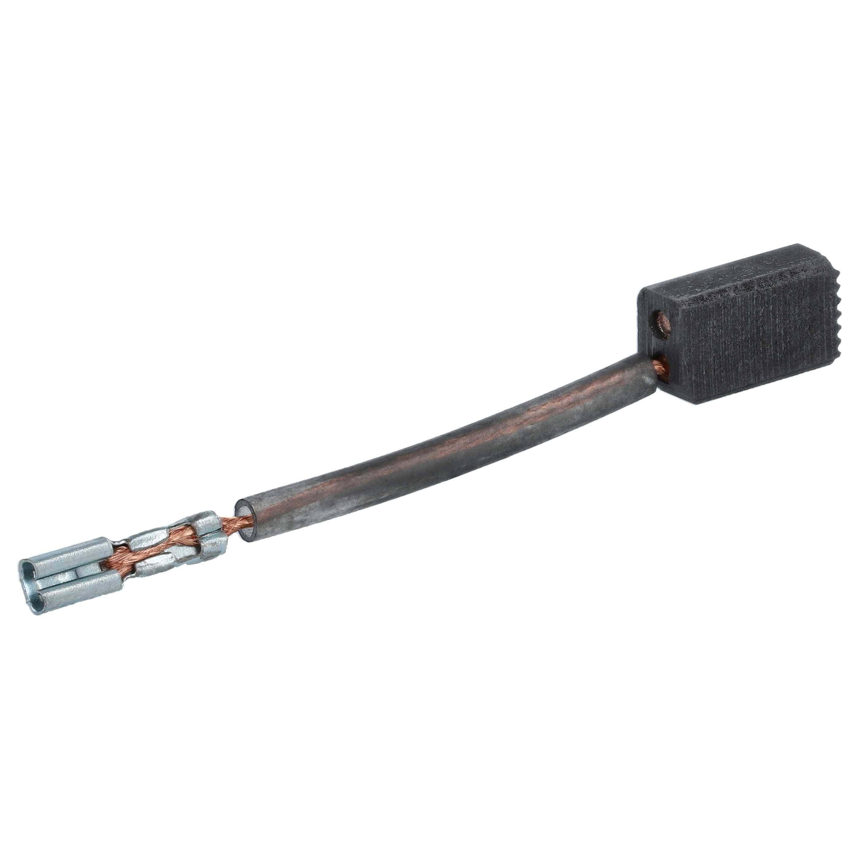 vhbw 2x Kohlebürste 5 x 8 x 14 mm kompatibel mit Fein KBM 32 Q Winkelschleifer, Stichsäge, Bohrmaschine, Schleifer