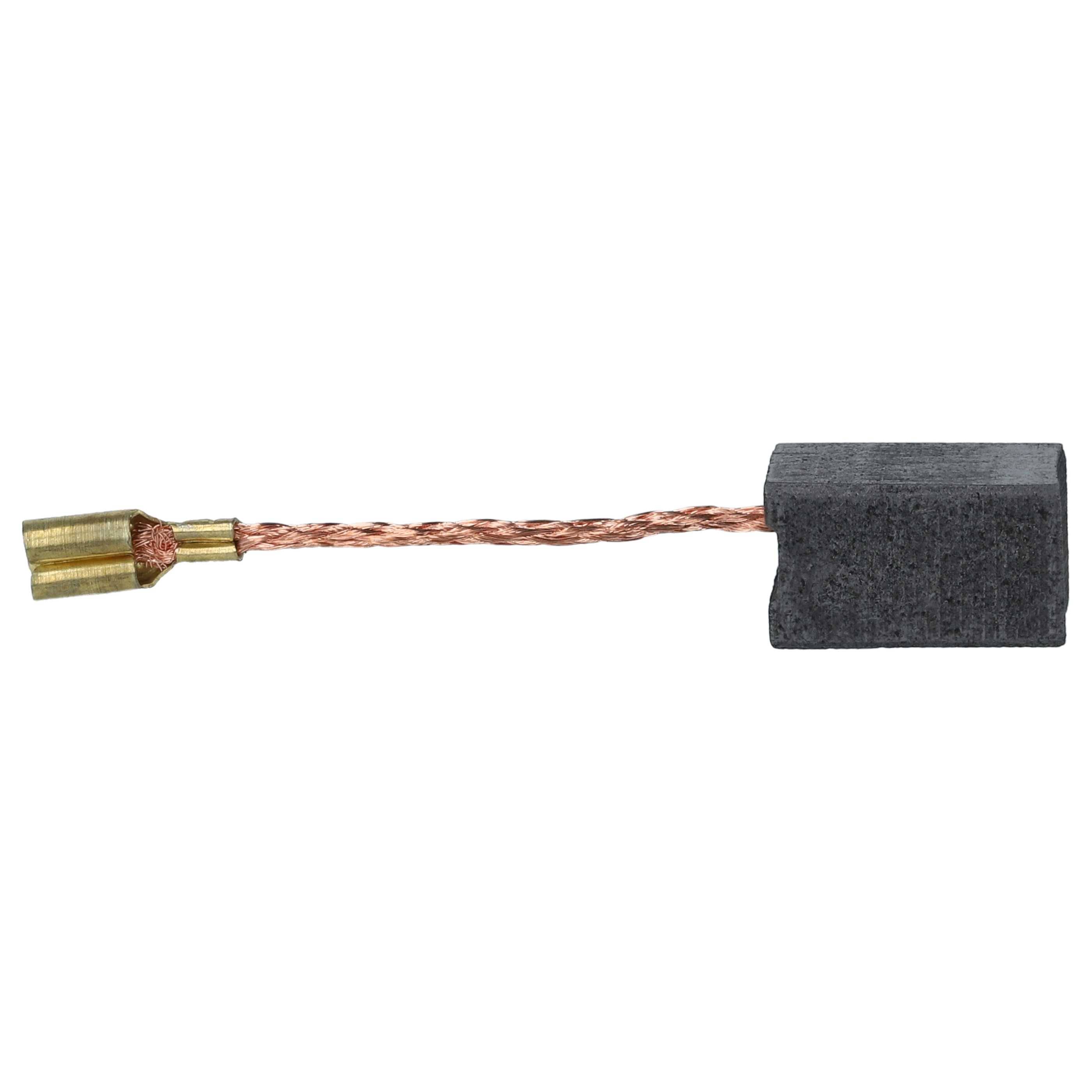 vhbw 10x Kohlebürste 5,9 x 7,95 x 13,3 mm kompatibel mit Rupes BigFoot LHR21, LHR12, LHR15, LH 21 Polierer, Exzenterschleifer