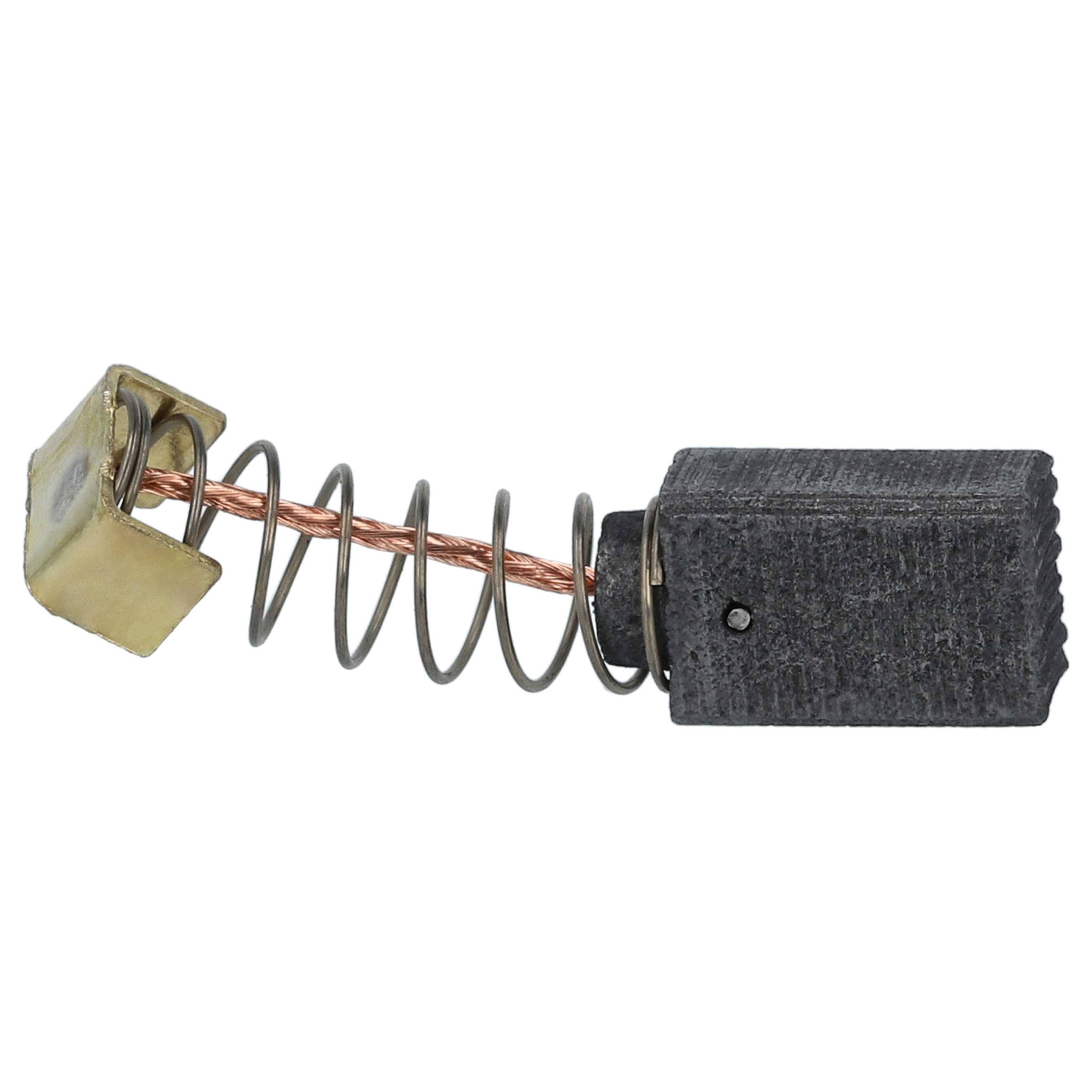 vhbw 2x Kohlebürste 5 x 8 x 14 mm kompatibel mit Festool MR 038.01, 622934 Bohrhammer, Bohrmaschine + Feder