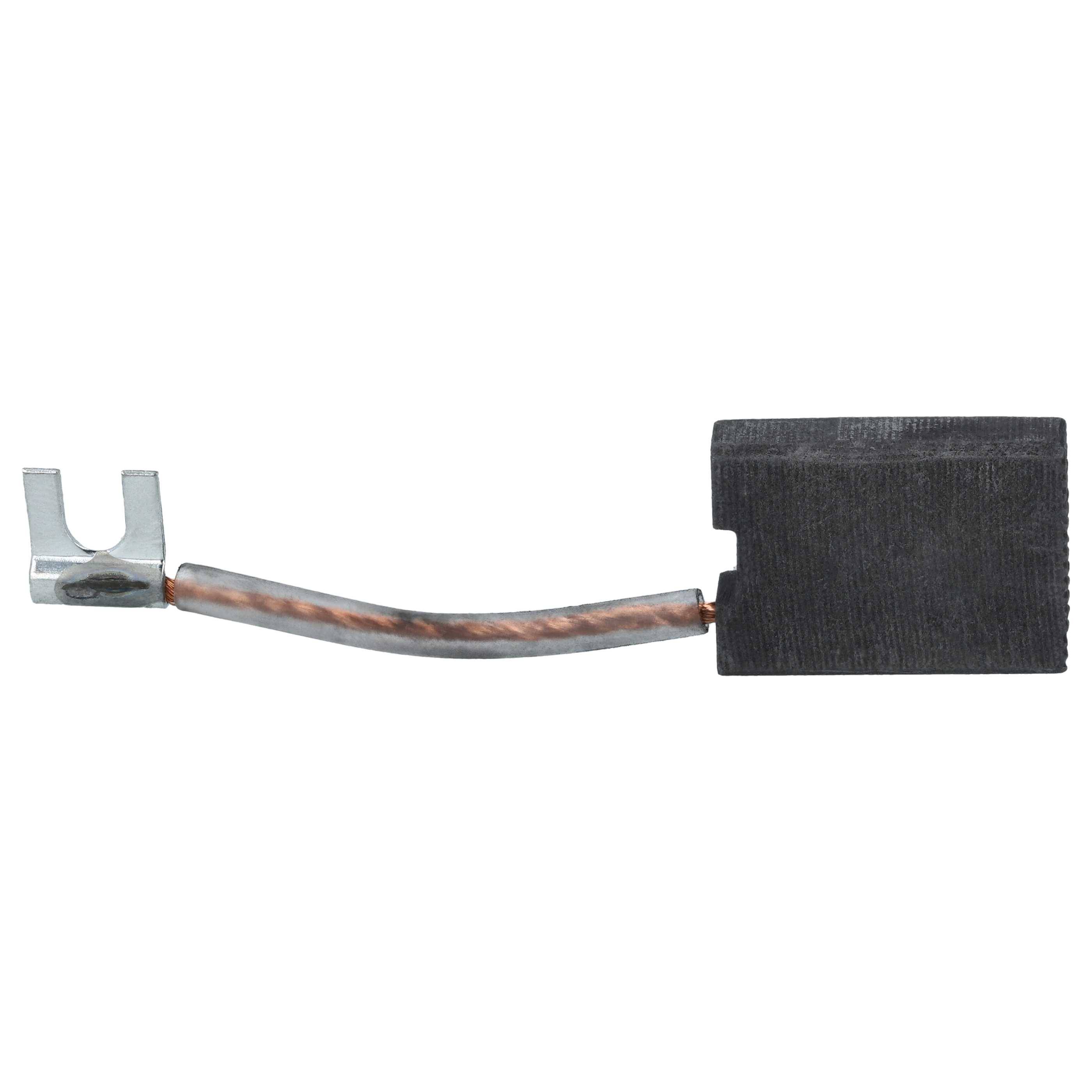 vhbw 2x Kohlebürste 6,3 x 16 x 22,5 mm kompatibel mit Black & Decker P 5906, 5912, 5903, 5706, 5902, 5702, 5703 Winkelschleifer, Handkreissäge
