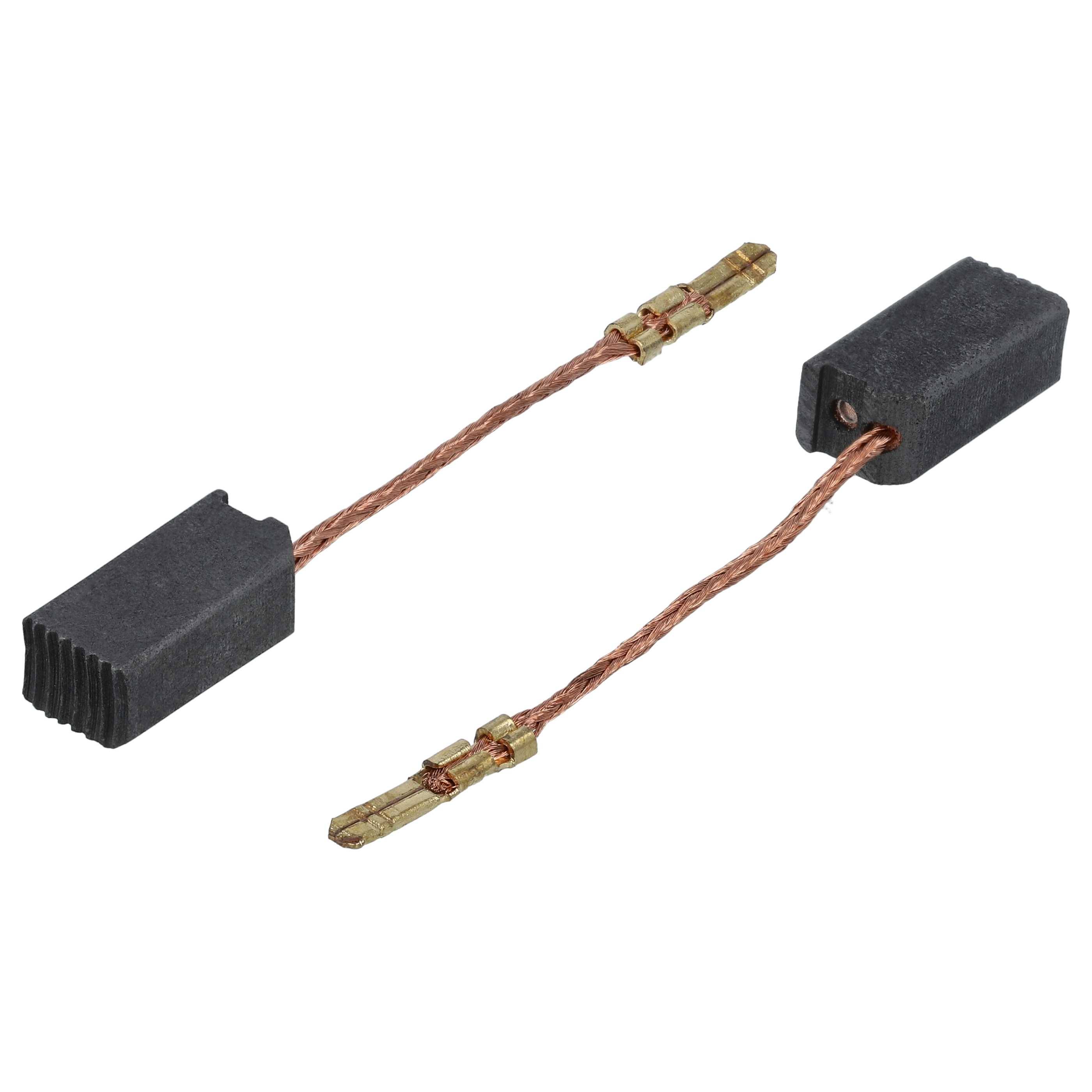 vhbw 2x Kohlebürste 6,3 x 8 x 15,2 mm kompatibel mit Flex LE 14-7 Winkelschleifer