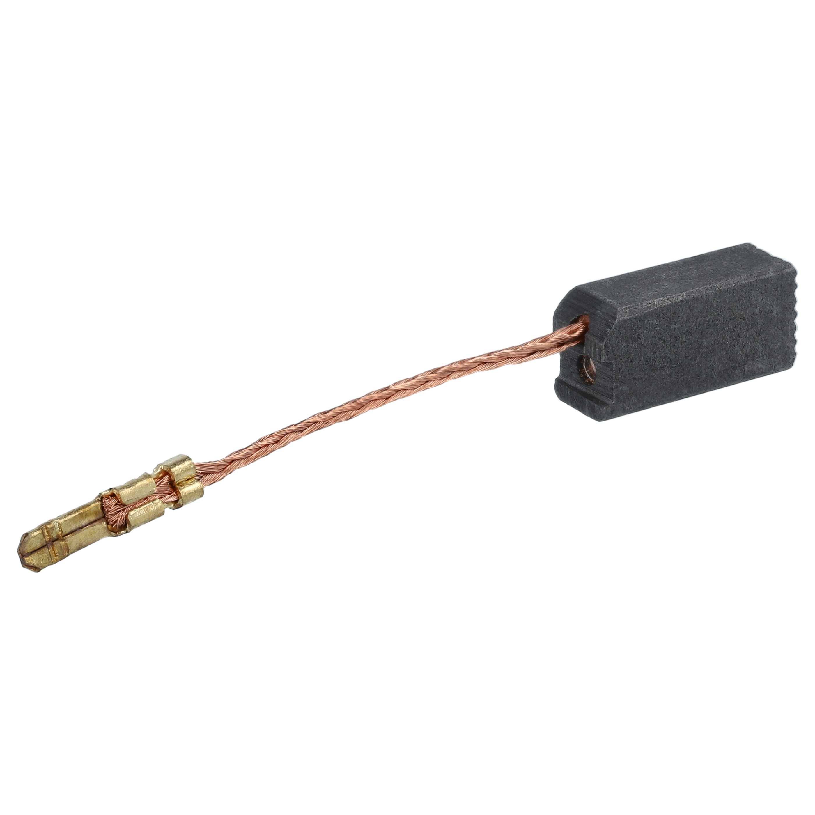 vhbw 2x Kohlebürste 6,3 x 8 x 15,2 mm kompatibel mit Flex LD 1709 FR Winkelschleifer