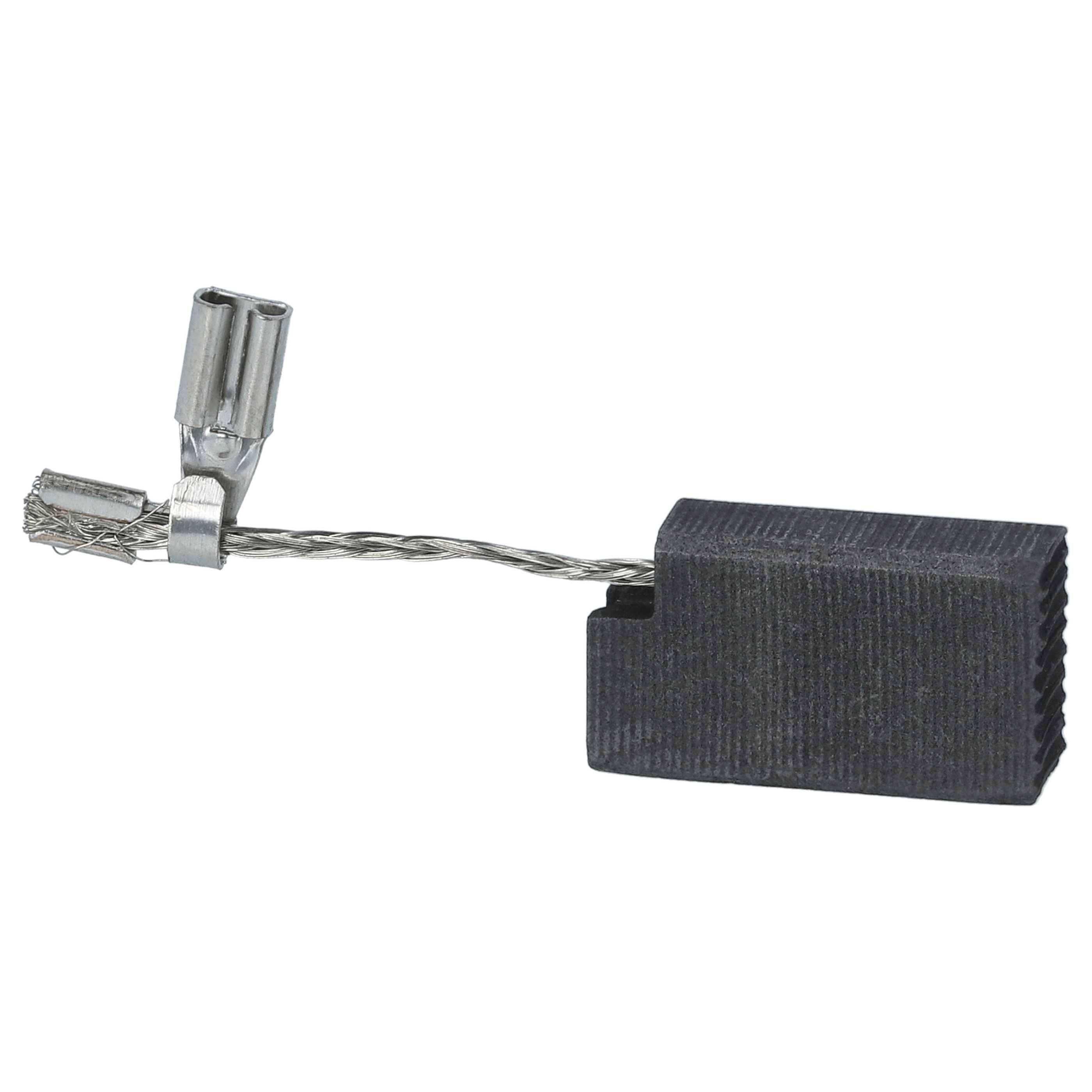 vhbw 4x Kohlebürste 5 x 10 x 17 mm Ersatz für Fein 4014586357737 für Winkelschleifer, Bandschleifer, Geradschleifer, Bohrmaschine