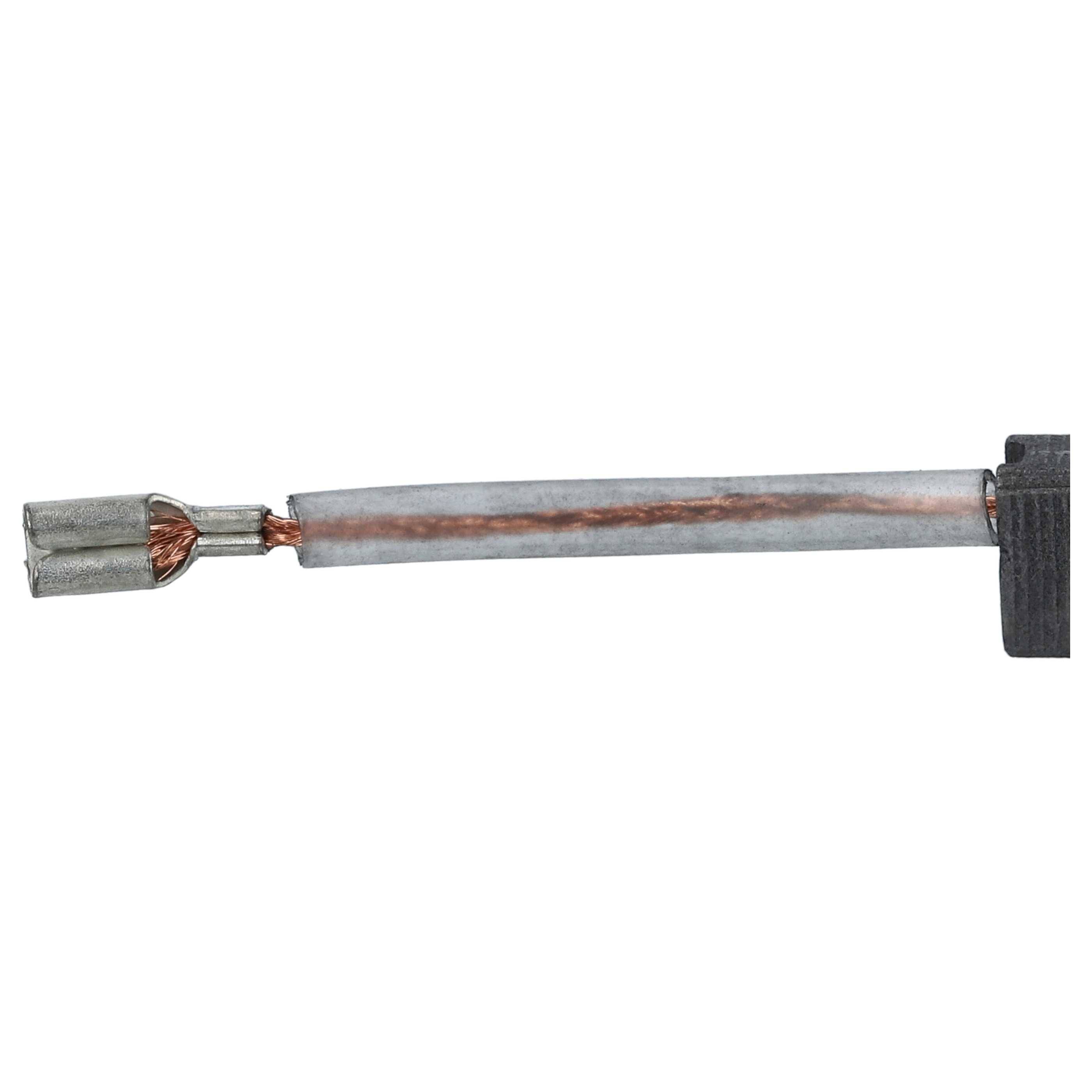 vhbw 2x Kohlebürste 5 x 8 x 13,5 mm kompatibel mit Fein 72363713110, 72363709360, 72363712360, 72363609360, 72363700230 Multifunktionswerkzeug