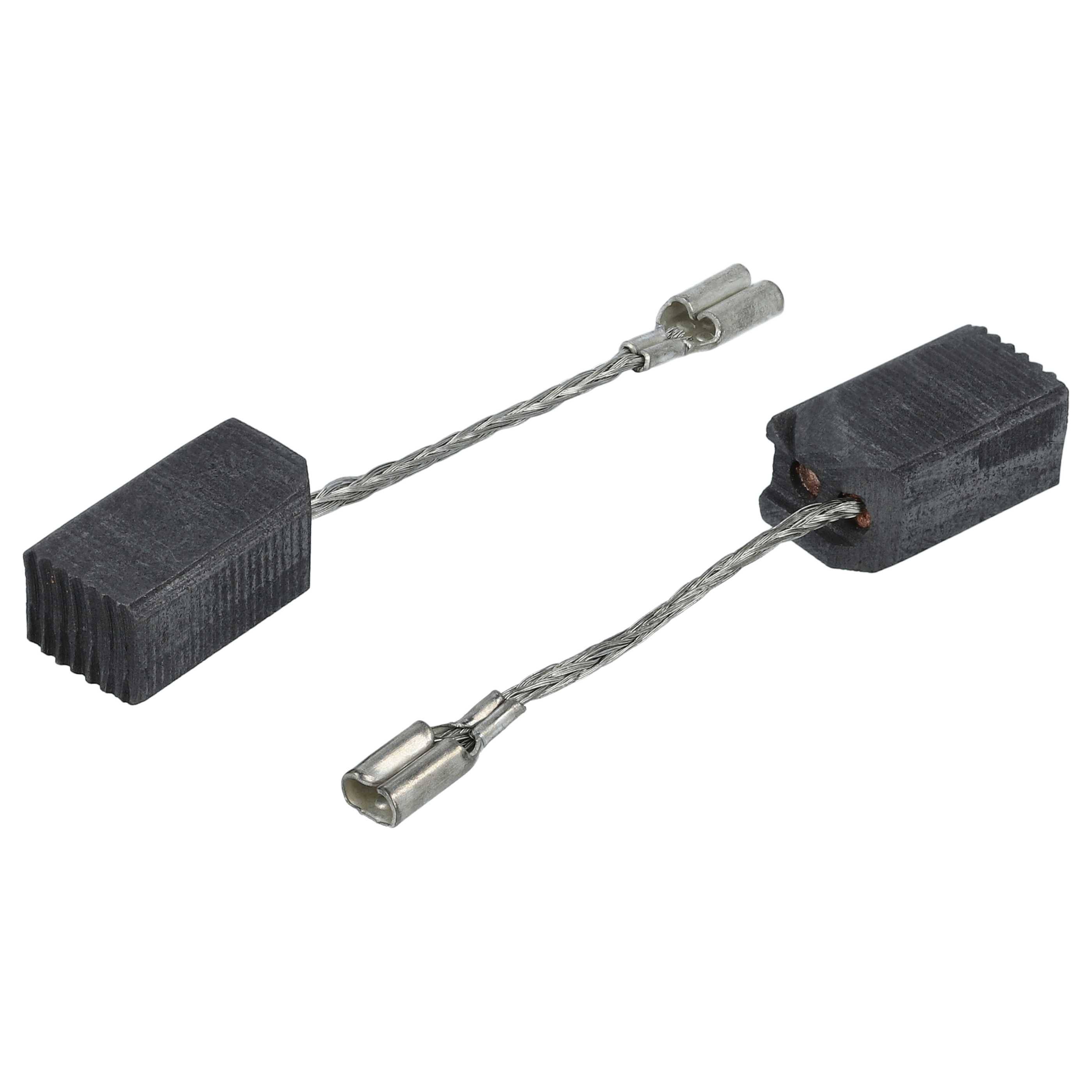 vhbw 2x Kohlebürste 6,5 x 8 x 14,5 mm kompatibel mit Fein CG7 115, 125 Winkelschleifer