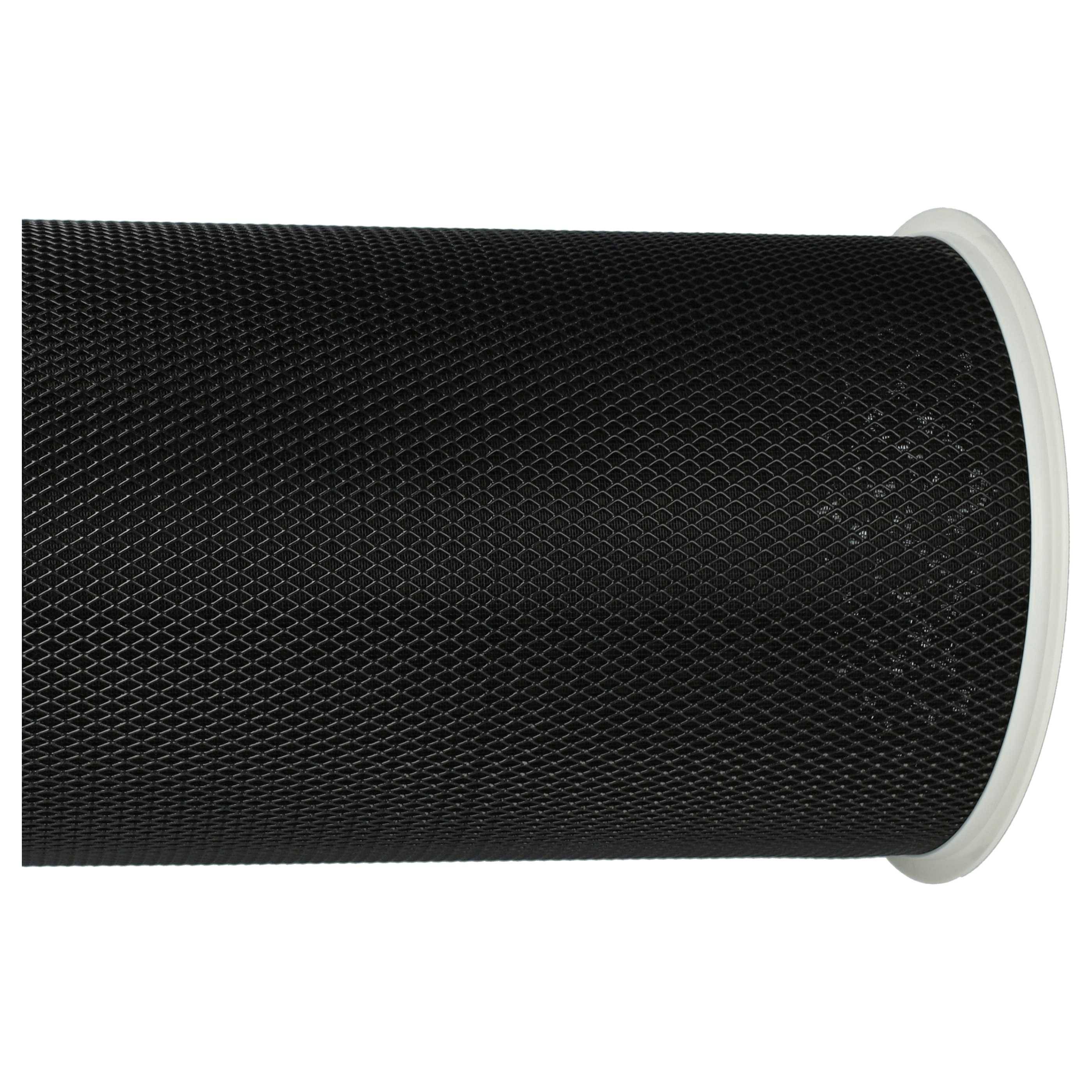 vhbw 2x Aktivkohlefilter kompatibel mit Xiaomi Mi Air Purifier Pro, S1 Luftreiniger - Luftfilter Schwarz Grau